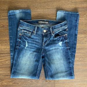 Express cropped skinny jeans, Stella Low Rise size 0